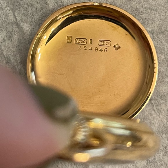 Patek Philippe antique pocket watch in 18k yellow gold - Picture 4 of 11